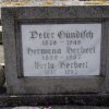 Herbert Hermann 1899-1967 Guendisch Herta 1910-1983 Grabstein